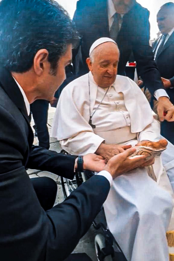 Helder Barbalho e Papa Francisco